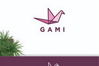design an outstanding polygonal geometric logo or any graphics design