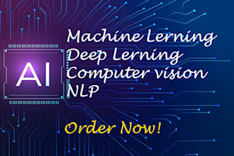 do machine learning, deep learning, nlp, cv and data science projects