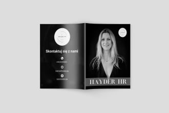 design booklet, catalog, and listing presentation
