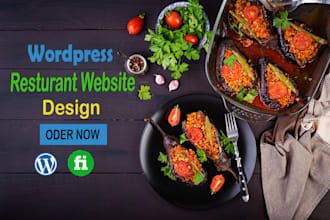 build a restaurant website in wordpress