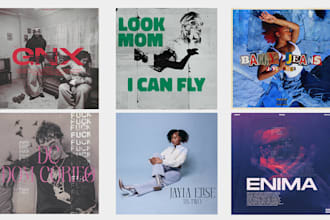 create your album cover art music mixtape artwork
