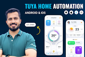 develop a custom iot app with tuya sdk, smart home control with flutter