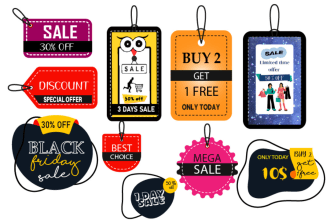 do clothing hang tag  , price tag , neck tag  and label design