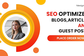 seo optimized content for blogs and articles