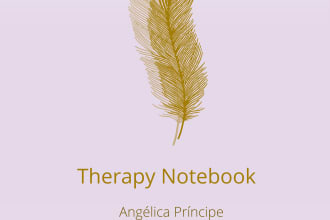 help you go through dark phases with my therapy notebook
