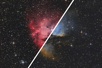 turn your astro photo into hoo or sho palette
