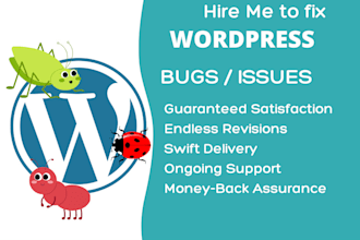 fix bugs in wordpress website