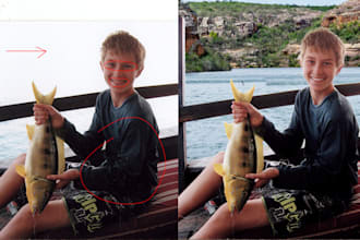 do image retouching with great quality