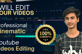 do cinematic youtube videos editing