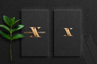 create luxury modern minimalist logo design for your brand