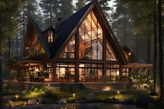 do ai architecture concepts using midjourney