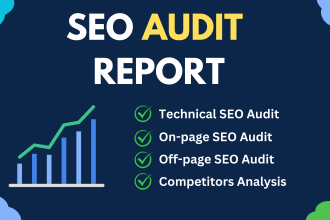 provide complete website SEO audit report and action plan