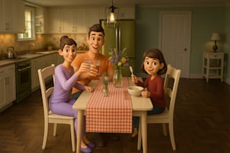 do 3d character and 3d game animations with high quality