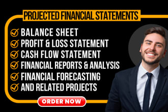 do financial projections and financial statements forecasting for you