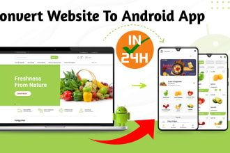 convert website to android application