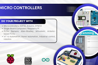 do arduino, stm32, esp32 and microcontroller programming
