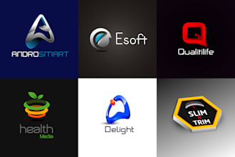 create a 3d or 2d logo design for your business