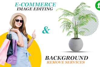 do background remove and ecommerce photo editing service