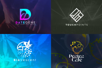 do modern business logo design with copyrights