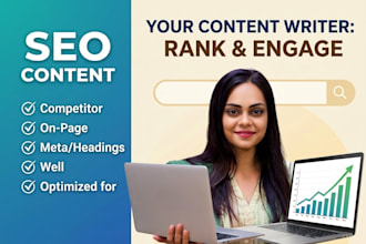 be your SEO writer and create optimized content for your website