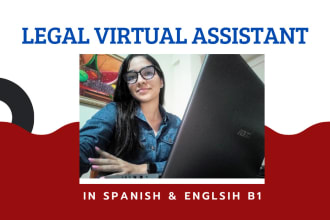 be your bilingual secretary or legal intake