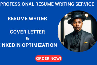 write professional banking, accounting resume, cover letter, linkedin profile