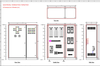 design control panel full drawings using eplan