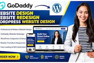 godaddy website design godaddy website redesign godaddy wordpress website design