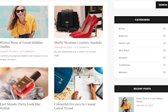 design, schedule and manage blog post on wordpress, wix, squarespace, blogger