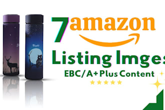 amazon product listing images design, storefront pictures, main photos editing