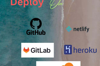 deploy your static website on netlify, vercel, cloudflare, github, AWS, heroku