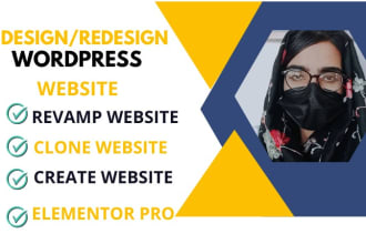 design,redesign, revamp , clone , duplicate wordpress website or blog superfast