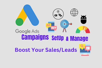 setup high profitable google PPC ads campaigns