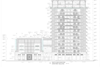 do house plan, working plan, shop drawing 2d plan