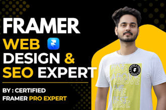 do seo optimization in framer, framer website design expert