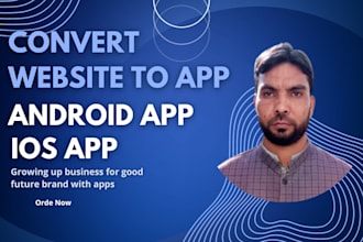 convert website to android and IOS app