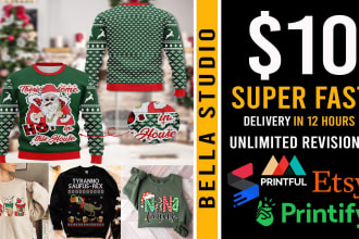 make brilliant all over print sweatshirt design