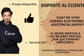 soporte al cliente profesional en español