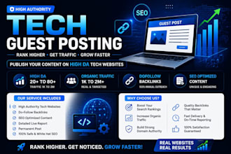 do tech guest posting on authority sites