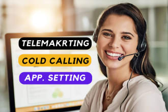 do b2b telemarketing, cold calling and appointment setting