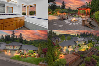 do real estate photo editing and sky replacement
