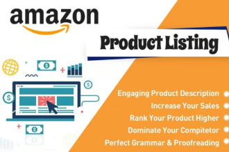 create amazon product listing, amazon listing optimization SEO