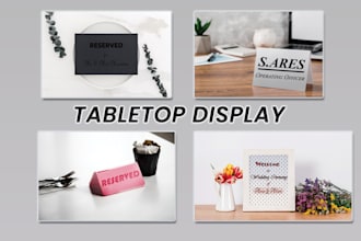 design unique tabletop displays