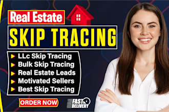 do motivated sellers cash buyers leads with skip tracing