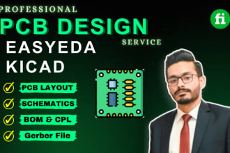 make pcb layout and pcb design for you