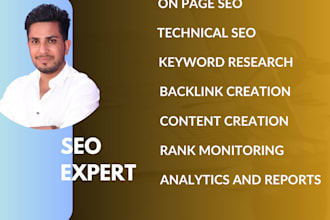 provide full seo services to get high rank in google search result pages