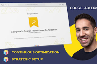 be your certified google ads manager