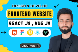 convert PSD, xd and figma design to react js or vue js