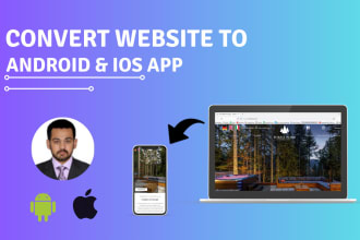 convert your wix or wordpress website to android and ios app