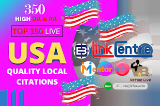 build top local citations in the USA with low spam score